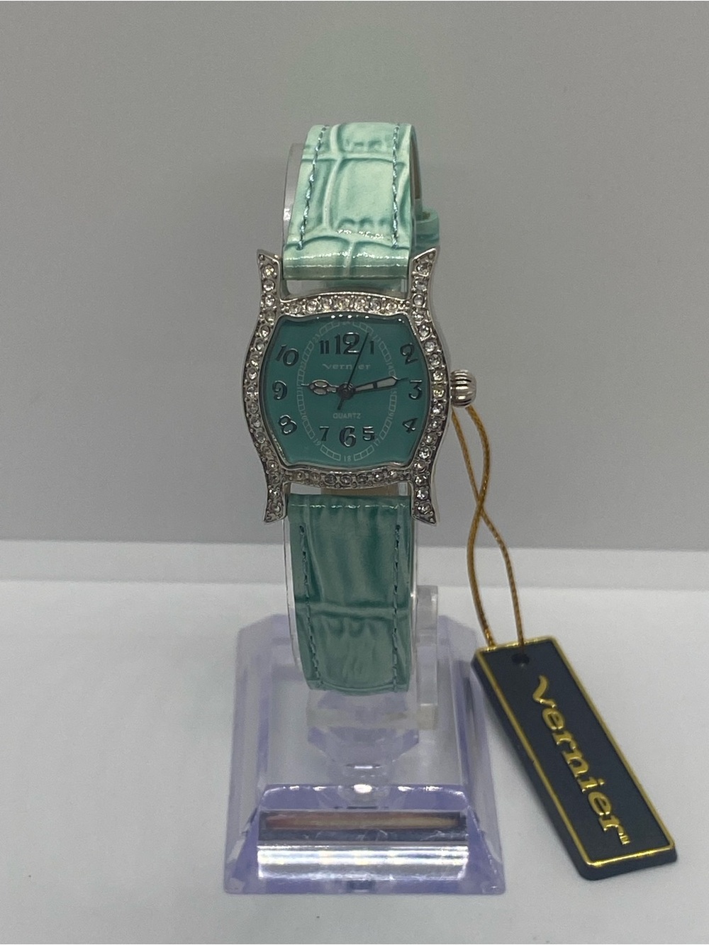 Vernier Ladies Quartz Crystal Accent Women's Watch